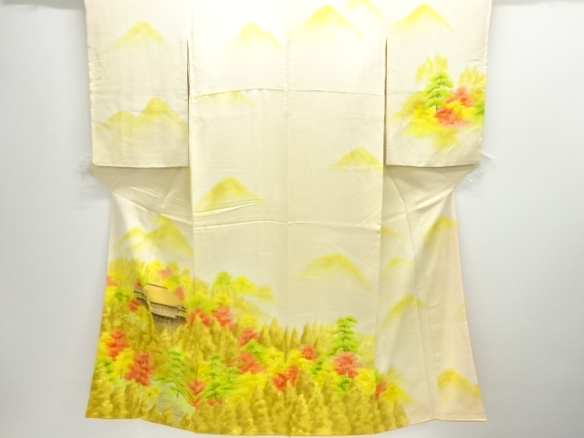 未使用品　清水寺模様訪問着